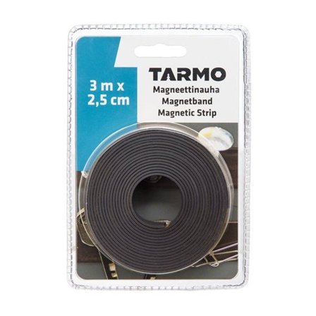 Itsekiinnittyvä magneettinauha 3m x 2,5cm