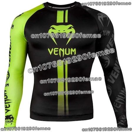 Uusi MMA pitkähihainen urheilupaita päivittäiseen nyrkkeilyyn, Sanda-taisteluun, harjoitteluun, mukava, nopeasti kuivuva urheilutoppi