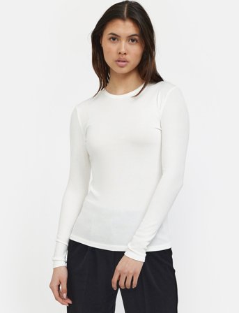 Soft Rebels Srfenja O-Neck Top - White - XXL