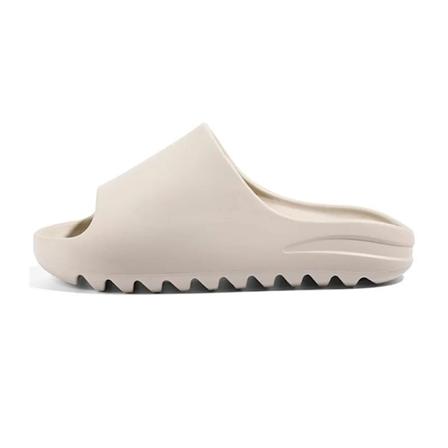 Unisex Tofflor Classic Strand Tofflor Sommar 2024 Män Casual Eva Platt Tofflor Damn Badrum Skor Beige 40-41