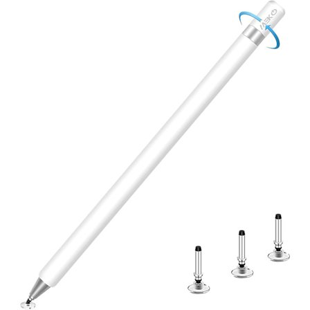 Roterande penna för surfplatta stylus skivpekskärm pekstift, universell styluspenna 100 % kompatibel med Apple Iphone Ipad Samsung Huawei och andra 