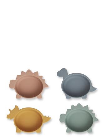 Iggy Silic Bowls 4-Pack Home Meal Time Plates & Bowls Bowls Multi/mønstret Liewood*Betinget Tilbud