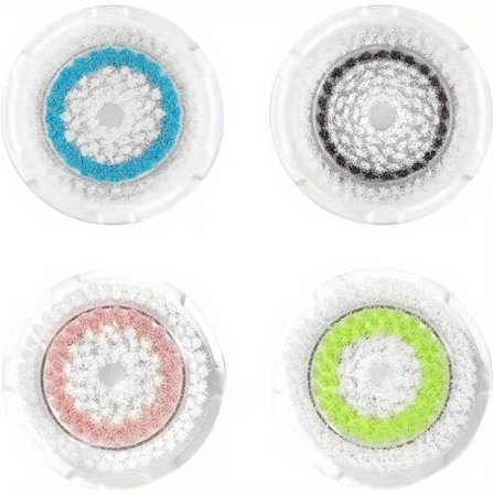 Vaihtopääsarja kasvojenpuhdistusharjoihin, yhteensopiva Clarisonic Mia2/Fit/Aria/Smart - Täydellinen päivittäiseen käyttöön, ergonominen muotoilu...