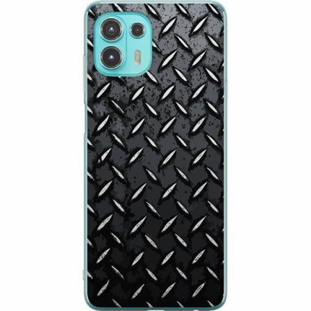 Motorola Edge 20 Lite Mjukt Skal - Metalliskt Mönster