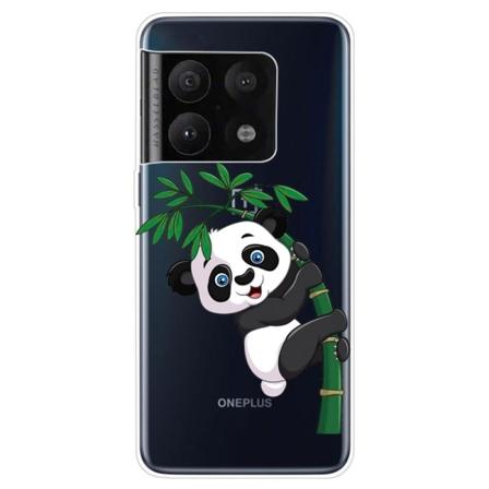Deco OnePlus 10 Pro Suojakotelo - Panda And Bamboo Black