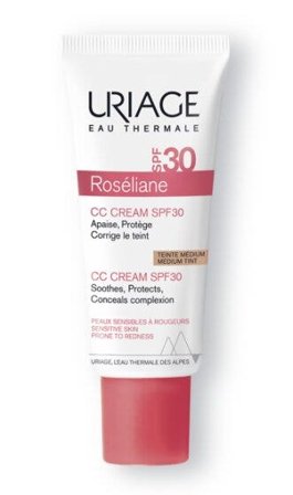 Uriage Roseliane CC Cream Antirossori SPF30 Tinta Media 40ml