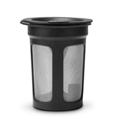 Genanvendelig Filter til Te og Kaffe, Permanent Te-infuser, Sort Filter