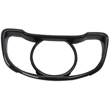 Dekoration för instrumentbrädan i bilen, mätarram för Fit Jazz 2014-2018, fiber