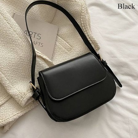 Axelväska Messenger Bag SVART