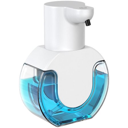 ING Automatisk såpedispenser Såpepumpe Såpedispenser Oppladbar Skumteknologi Tilbehør Automatisk Deteksjon Såpedispensere Hvit 420ml