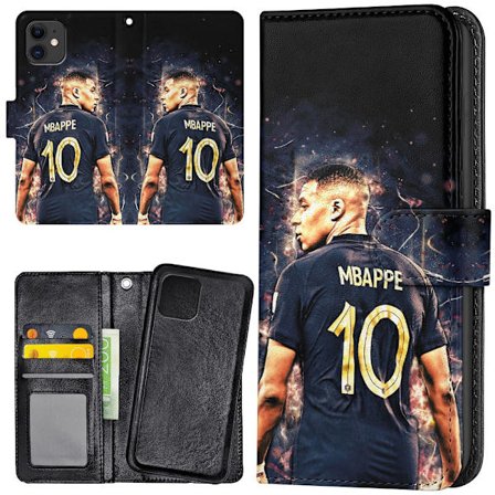 iPhone 12/12 Pro - Lommebok Deksel Mbappe