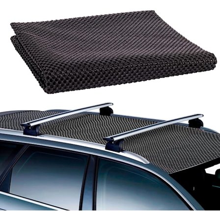 Skridsikker tagmåtte - Til biltagtaske, bagagerum eller tagbagage - Multifunktionel PVC-beskyttelse