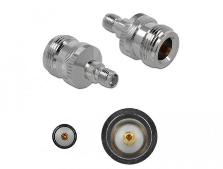 Delock Adapter N jack to SMA jack 10 GHz