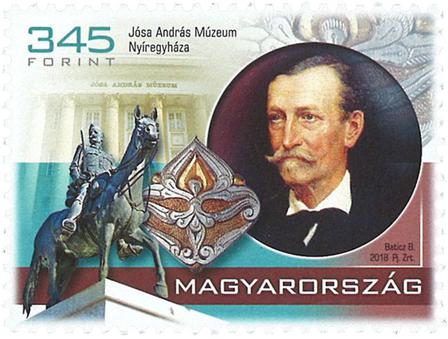 Ungarn - Jósa András Museum - Postfrisk frimærke