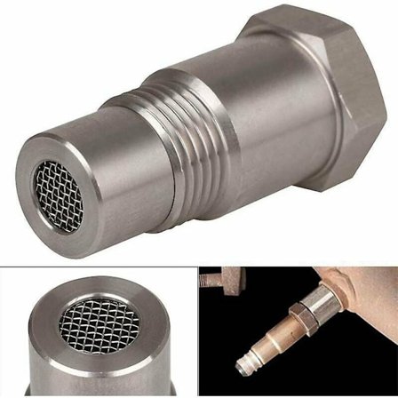 Bil CEL Fix Check Motorlys Eliminator O2 Ilt Sensor Adapter M18x1.5,de