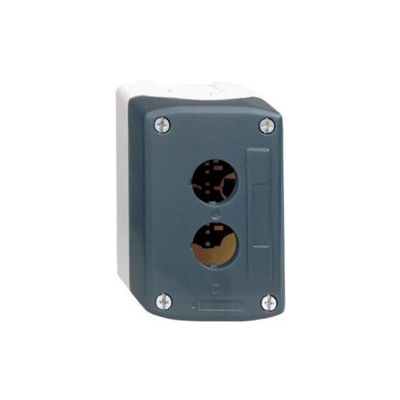 Schneider Electric XALD02 Tryckknappslåda 2 hål, Elfördelning & strömförsörjning