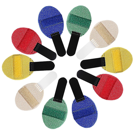 10 st Fingerskenor Bruten Finger Skydd Finger Rätare Skadade Fingerstöd