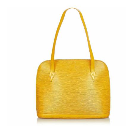 Louis Vuitton Vintage, Pre-owned Bag Geel, Dames, Maat:ONE Size,leather