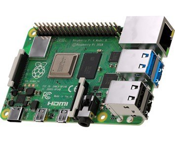 Raspberry Pi Foundation-Pi 4 Model B 8GB RAM-Raspberry: Pi 4 Model B 8GB-Computer components-Integrerte prosessorer