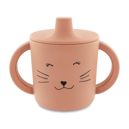 Trixie Tutekopp i silikon Mrs. Cat, Rosa, 1 stk.