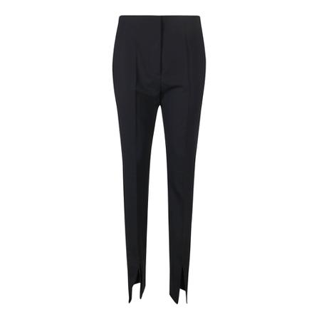 Nanushka Florine Tailored Slim Pant Sort, Dame Bukser