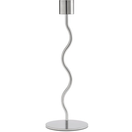 Cooee design Curved ljusstake 23 cm, rostfritt stål | Inredning > Ljusstakar & Lyktor > Ljusstakar > Ljusstake | Bagaren och Kocken