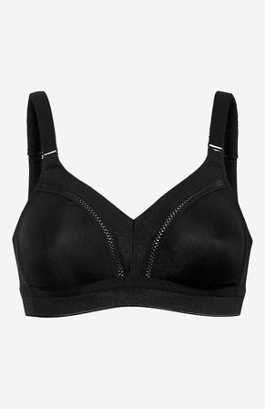 Triumph - Sports-bh uden bøjle Triaction Workout i sort til damer i størrelse 75E - Cellbes