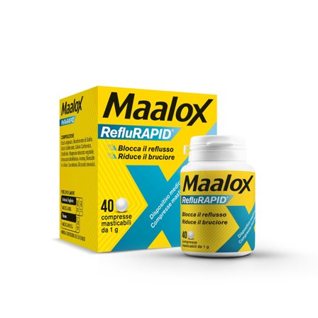 Maalox Reflurapid Blocca il Reflusso Neutralizza il Bruciore da