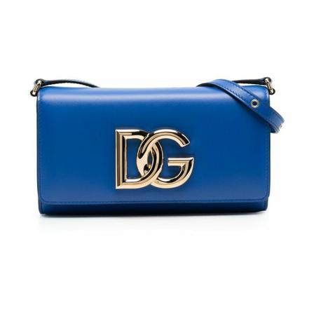 Dolce & Gabbana - Axelremsväskor - Blå - Dam - Storlek: One Size, Dam, Storlek: ONE SIZE
