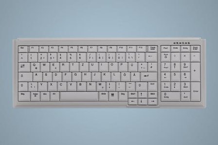 Cherry INDUSTRY 4.0 COMPACT NOTEBOOK STYLE KEYBOARD WITH NUMPAD USB L PERP