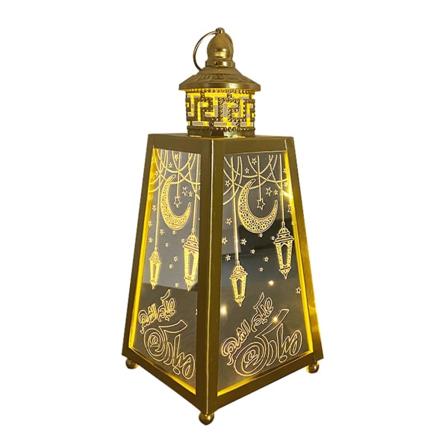 LVintage Arabiallinen Lyhtyjuhla Led-Lamppu Mubarak-KoristeL