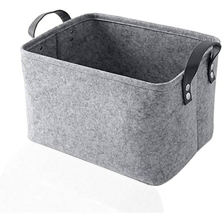 Filtopbevaringskurv, opbevaringsbeholder, organizer