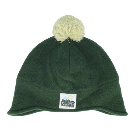 Vans - Grønn pom Lue - Bretton Cold Weather Ca Deep Forest Pom @ Hatstore