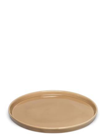 Porcelain Plate M Home Tableware Plates Dinner Plates Ruskea Anne Black