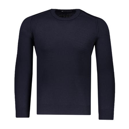 Gran Sasso, Trui Blauw, Heren, Maat:L,wol