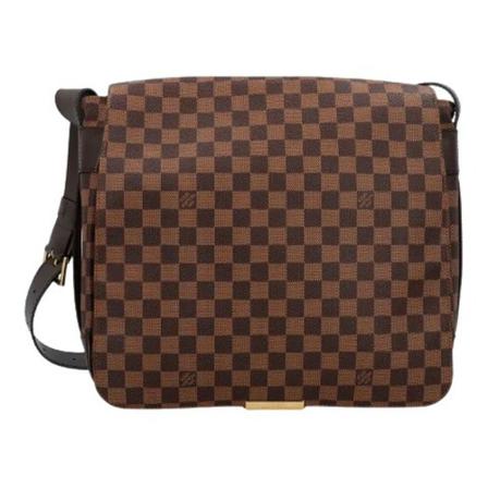 Louis Vuitton Vintage, Pre-owned Canvas louis-vuitton-bags Bruin, Dames, Maat:ONE Size