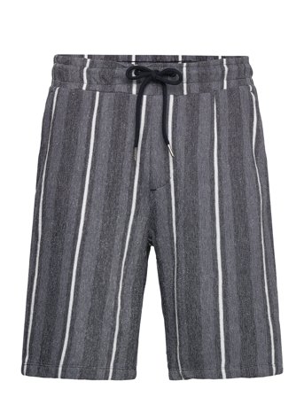 Lindbergh | Striped Terry Shorts With Elastic W | XL