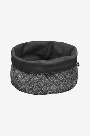 Cult Design - Kankainen kori Orient S, 18x14cm - Musta - Keittiötekstiilit - - Homeroom