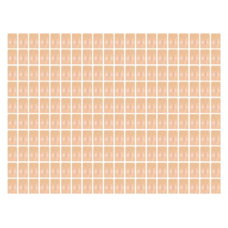 200 stk. Kraftpapir Ståposer Gjenlukkbare 9x14cm med Vindu for Mat Kaffe