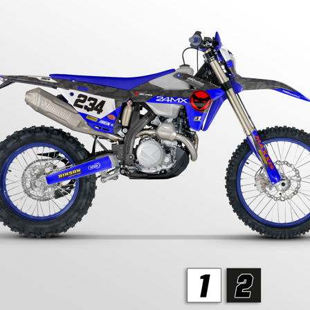 Sada Polepů Sherco GrCam - Sherco SE-R 50 2015-2019