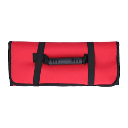 EVA Multifunktionel Rulle Type Værktøjsopbevaring Taske Telekommunikationskonstruktion Taske Rød