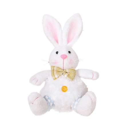 Unik Påskhare Docka Kaniner Dekorationer Kaninstatyer Unik Figur Plysch Kaniner Leksak Lägg Till Festivalstämning[D]