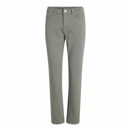 Vila Straight Jeans grön, Dam, Dam, Storlek: W38 L32