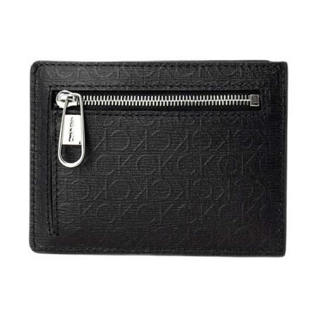 Calvin Klein Wallets Cardholders Sort, Herre Punge og Kortholder, Størrelse: ONE Size