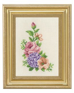 Stickpackung Bild Rosen