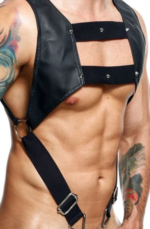 MOB Eorticwear Top Cockring Harness Onesize - Woome.pl