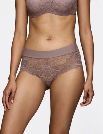Triumph Body Make-Up Illusion Lace Shorty - Grey - 42