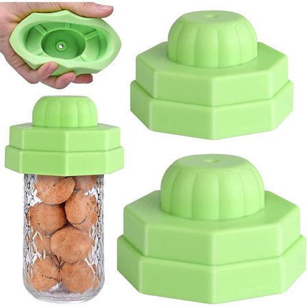 2 st universella vakuumtätningar i silikon, kompatibla med de flesta märken