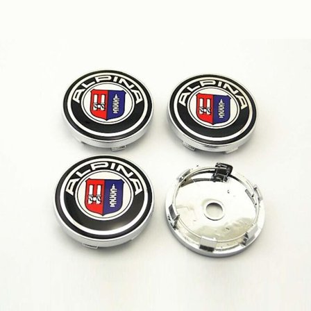 B13 - 68MM 4-pack Centrumkåpor BMW Alpina