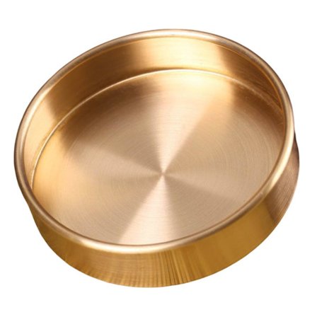 Tibetansk Buddhistisk Mandala Pan Lykkebringende Tibetansk Speilfat Buddhistisk Offer A